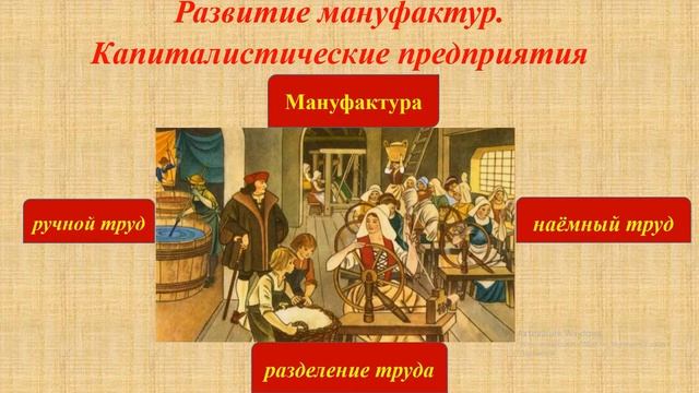 Западная Европа. Западная Европа в XVII–XVIII вв.. Тема 7. Основные черты экономического развития смотреть онлайн