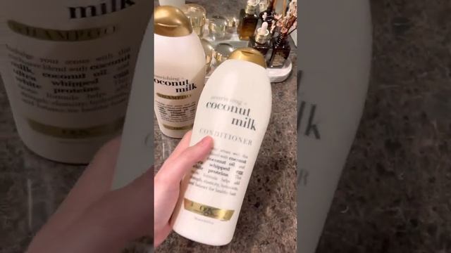 Authentic OGX Coconut Milk Shampoo & Conditioner 750ml Salon Size смотреть онлайн