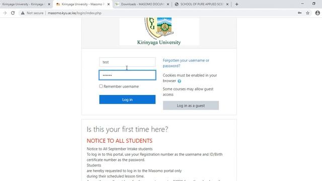 How to log in to Masomo portal смотреть онлайн