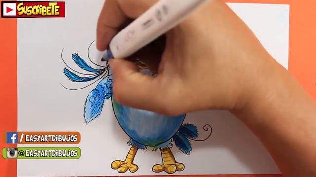 Cómo Dibujar a Willow Angry Birds │How to Draw Willow Angry Birds│PARTE 2 смотреть онлайн