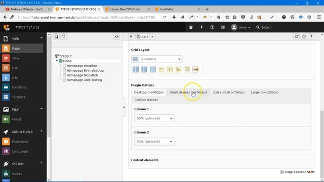 CMS Installation TYPO3 7.6 die andere Bootstrap-Extension смотреть онлайн