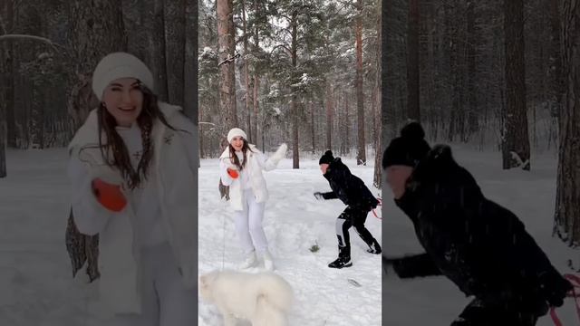 Наша зимняя сказка🤍