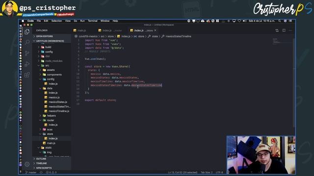 Hice una PWA para ver el progreso del #Covid19 en México ?? | Usando Vue.js, Bootstrap y Amcharts смотреть онлайн