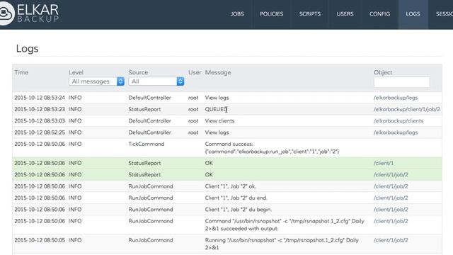 Streaming ElkarBackup logs with websocket (1/2) смотреть онлайн