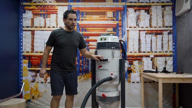 Delfin 202DS LP Industrial Dust Extractor Breakdown!