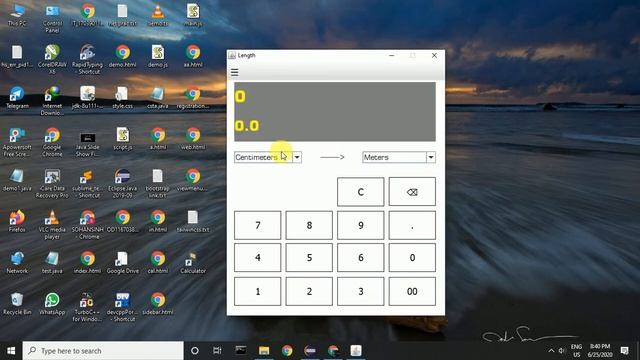Scintific Calculator and All Type Of Unit Converter In Java Swing смотреть онлайн