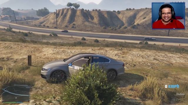 TENTANDO DAR FUGA DE PASSAT R LINE INCRÍVEL - GRAND THEFT AUTO V - GTA V MODS смотреть онлайн