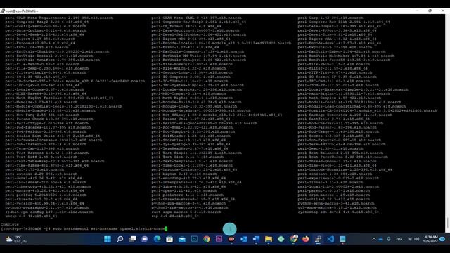 Almalinux installation 8 OS and Cpanel latest version смотреть онлайн