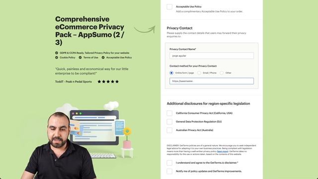 Privacy, terms, and cookie policy generator for your website GetTerms смотреть онлайн