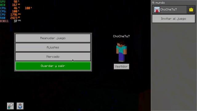 ASI ES MINECRAFT 1.19 BEDROCK EN PC DE BAJOS RECURSOS 2022 | Intel HD Graphics + 4GB RAM | ChoChe7w