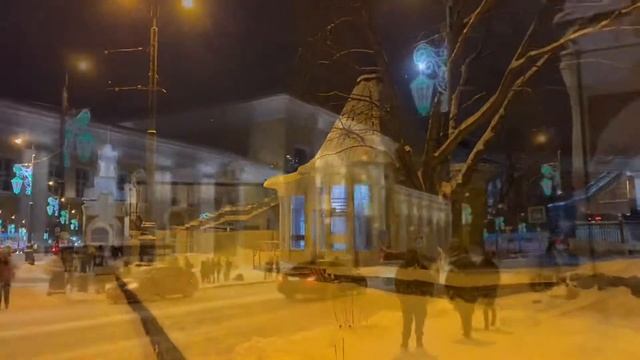Экспресс обзор Новогодней Перми - набережная реки Кама, космическое пространство, Пермская кухня смотреть онлайн