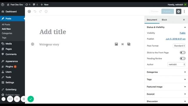 Getting Started with WordPress Gutenberg смотреть онлайн