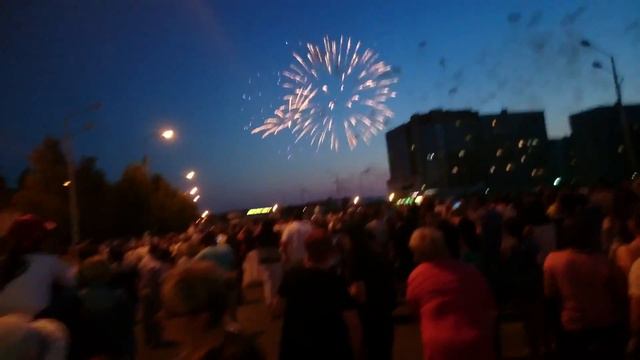 День города в Тобольске 2015 - Салют [4К] смотреть онлайн
