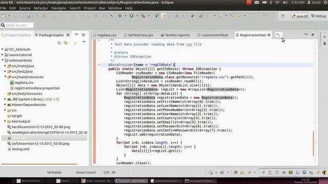 7th Selenium Training Session Soft Assertion and CSV file for data driven testing смотреть онлайн