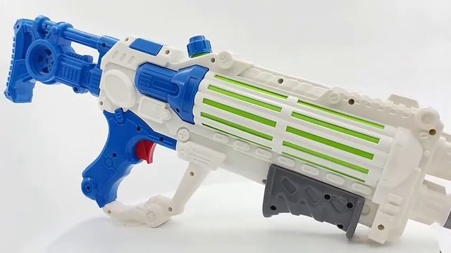 Водный пистолет бластер с накачкой "Космическая атака" 47 см 500 мл смотреть онлайн