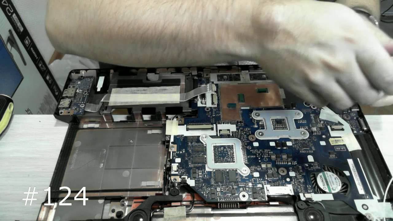 Техобслуживание ноутбука Acer Aspire 5750G (Замена HDD, оперативной памяти и CD-ROM)