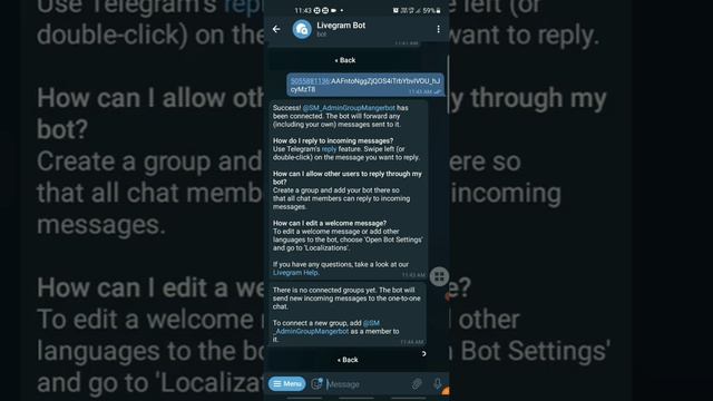 How To Create Telegram ADMIN Chat Bot |TELEGRAM