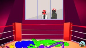 КТО САМЫЙ СИЛЬНЫЙ РАДУЖНЫЙ ДРУГ? РАДУЖНЫЕ ДРУЗЬЯ RAINBOW FRIENDS МУЛЬТИК АНИМАЦИЯ