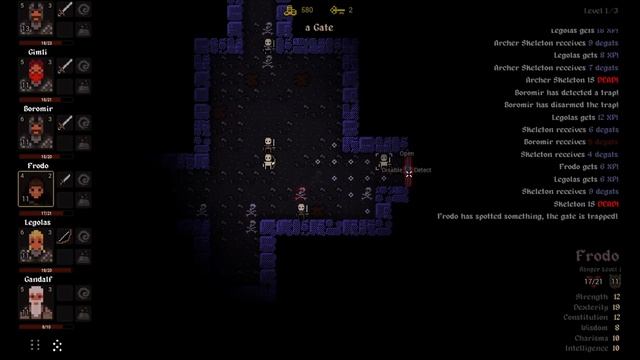Blood & Chaos Prototype #10 - RPG Roguelike: Demo Quest First Level смотреть онлайн