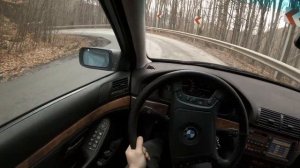 1998 BMW E39 520i - POV Drive (Binaural Audio)