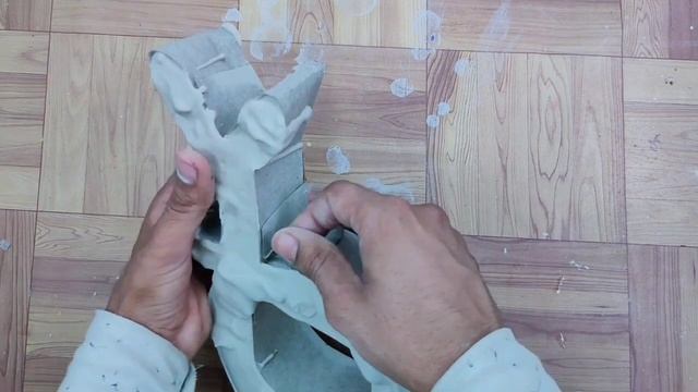 White Cement Craft Ideas // Showpiece //home Decoration // DIY CEMENT