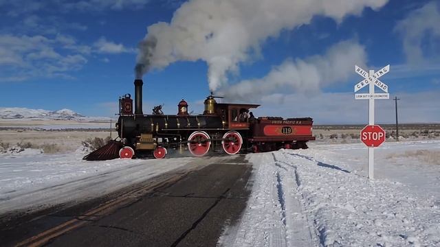 Blowing Steam At Golden Spike National Historic Site смотреть онлайн