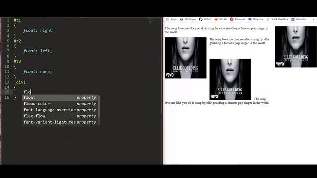 CSS FLOAT AND CLEAR смотреть онлайн