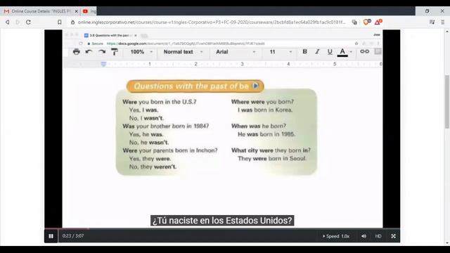 Ingles Corporativo-Wh questions with did, was, and were. Class 15. 15-10-2020 смотреть онлайн