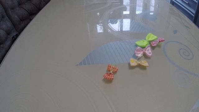 КАК СДЕЛАТЬ БАНТИКИ ДЛЯ СОБАКИ. Элементарные бантики своими руками. смотреть онлайн