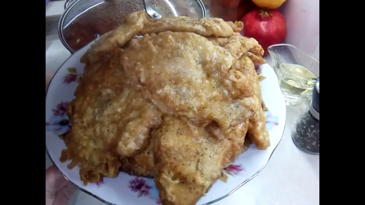 Отбивные из куриного филе
