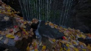 Не можешь уснуть. Слушай Божье Слово перед сном  Водопад  Легкая фоновая музыка  Relaxing