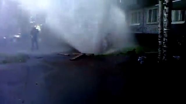 г. Архангельск, Соломбала (Мощно прорвало трубу) Часть 2 смотреть онлайн