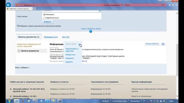 Годовой отчёт у СМП и СОНКО смотреть онлайн