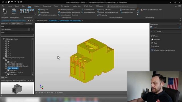 EPLAN Pro Panel 3D Macro Version 2023 | FULL TUTORIAL смотреть онлайн