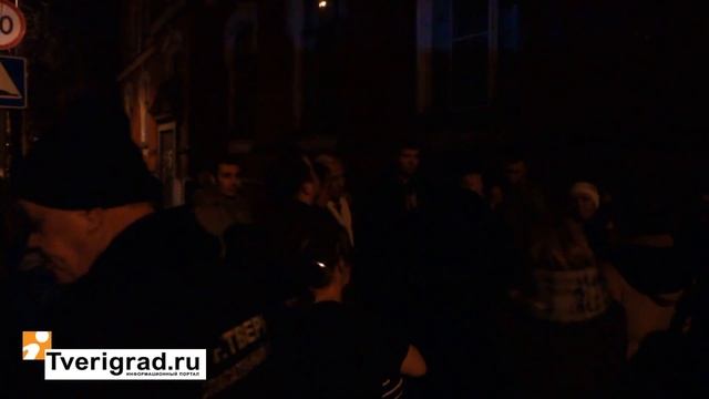 Пожар во Дворе Пролетарки в Твери смотреть онлайн