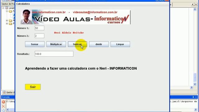 Aula 1509 java - Calculando e requestFocus setEditable смотреть онлайн