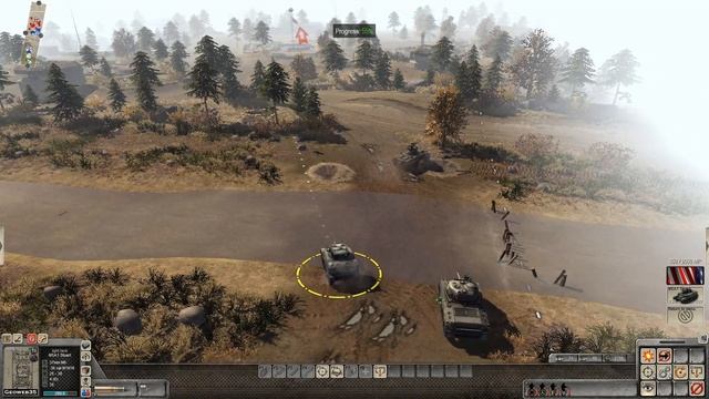 Men of War: Assault Squad 2 USA Campaign "Hurtgen Forest" WW2 Strategy Game RTS Gameplay смотреть онлайн