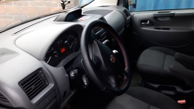Fiat Scudo 2008 - работа ультразвуковых сенсоров объёма. смотреть онлайн