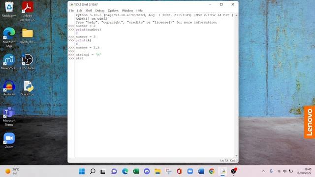 Python 4 Beginners #1 - Variables & Datatypes смотреть онлайн