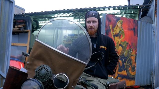 Motorcycle Harley-Davidson WLA-42. Мотоцикл под реставрацию.