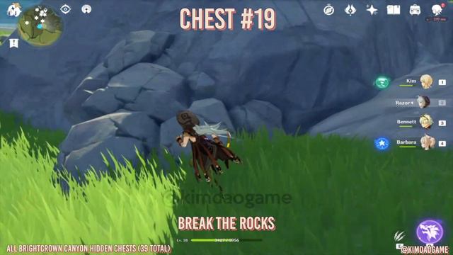 ALL HIDDEN BRIGHTCROWN MOUNTAINS CANYON CHESTS | GET 100% EXPLORATION QUICK! | Genshin Impact смотреть онлайн