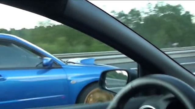 Focus ST vs Subaru sti megane r26 Focus RS смотреть онлайн