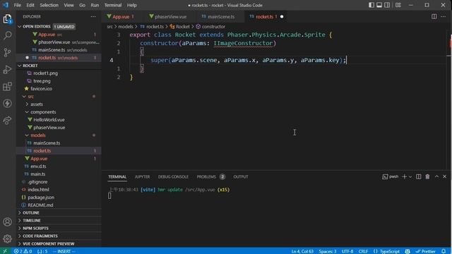 [Flash] Simple Rocket Game Vue 3 Starter смотреть онлайн