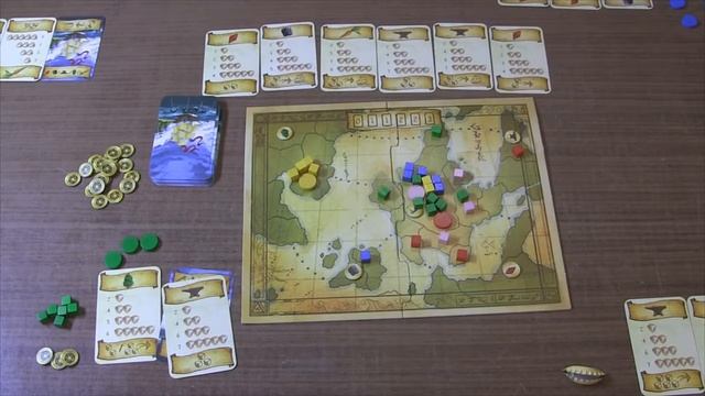 Eight-minute Empire (Восьмиминутная империя) - настольная игра с Братцем Ву смотреть онлайн