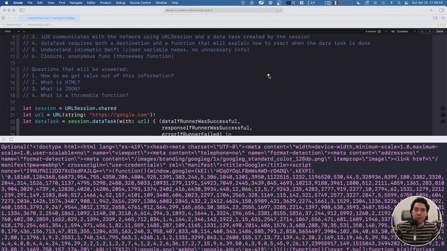 Networking 103 - Consuming JSON and throwable functions смотреть онлайн