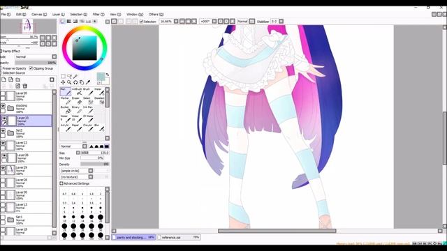 panty and stocking Speedpaint смотреть онлайн