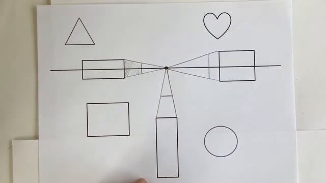 Drawing Geometric Shapes with 1 Point Perspective смотреть онлайн