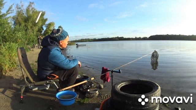 Фидер в городе.Лещ. Сентябрь 2020. Колективная рыбалка. смотреть онлайн