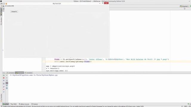 Python GUI Programmierung mit PyQT 5 #10 - Dialoge смотреть онлайн