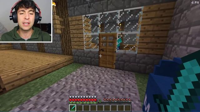 FIVE NIGHTS AT FREDDY'S ANIMATRONICS APPEAR IN OUR ZOMBIE HOUSE !! HOUSE SURVIVAL !! Minecraft Mods смотреть онлайн